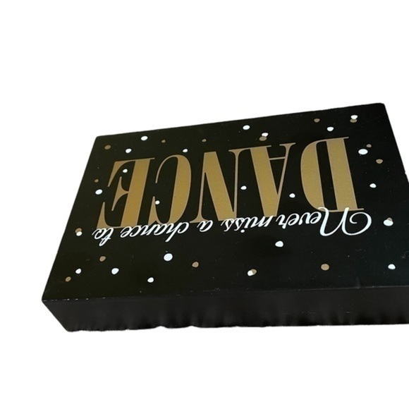 Wooden Sign/Desk Plaque “Never Miss a Chance to Dance” - Picture 3 of 7